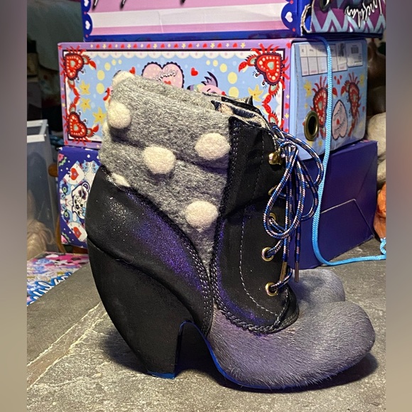 Irregular Choice Shoes - Excellent condition,VTG UK,Irregular Choice “Apple Turnover”ankle boots UK 38